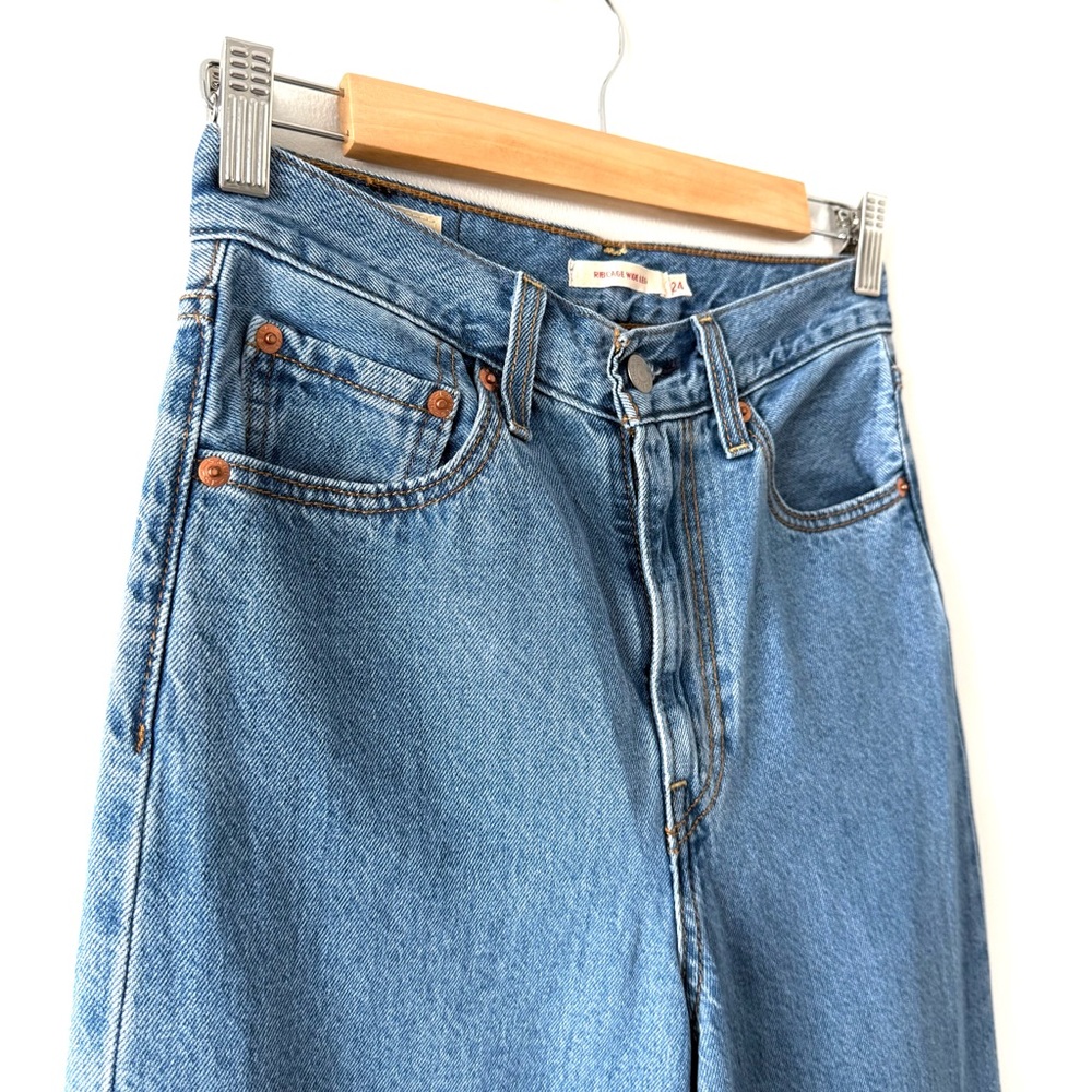 Levi's Light Blue Women's Flare & Wide Leg Jeans - Picture 4 of 11